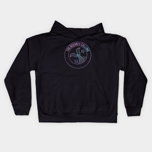 The Ocean Is Calling Mermaid Gradient Kids Hoodie